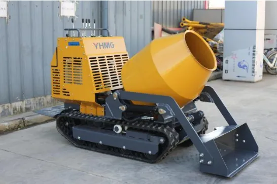 Мобильный гусеничный бетоносмеситель TG750
