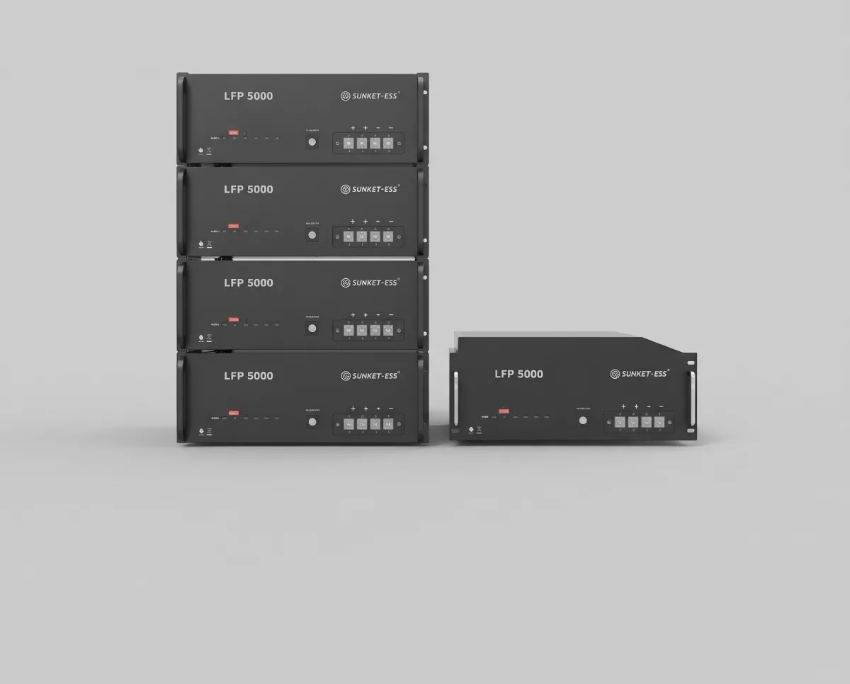 Промышленные стоечные аккумуляторы Sunket-ESS (LFP5000 / LFP16000)